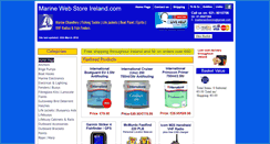 Desktop Screenshot of marinewebstoreireland.com